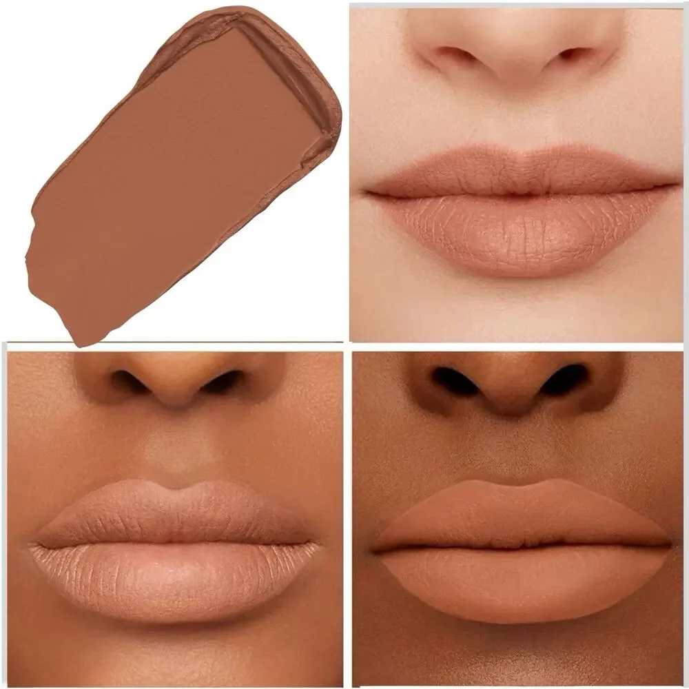 NIB Laura Mercier Nude Sateen 143 Caviar Smoothing Matte Lipstick